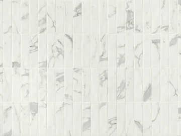 MINIATURE SCULTOREA STATUARIO VENA ARGENTO - Porcelain stoneware wall tiles with marble effect by Marca Corona - view 2